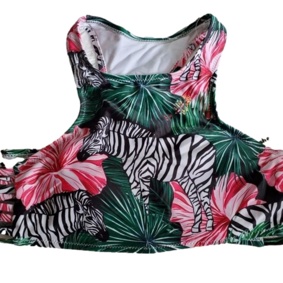 🍁NEW Cute Swim Top Size Small - Picture 1 of 7